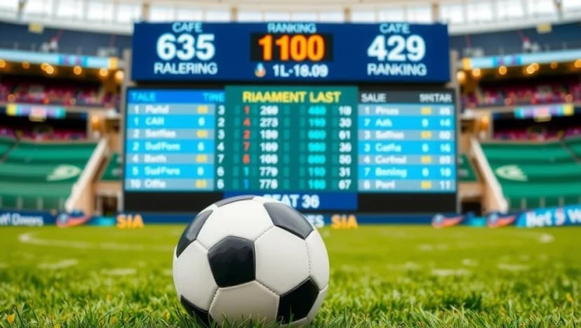 Argentinas herrlandslagpoängställning nu