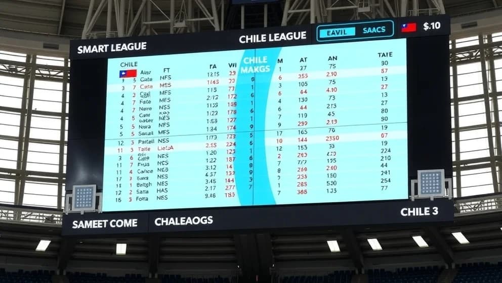 Poängställning i Chiles herrlandslag i fotboll