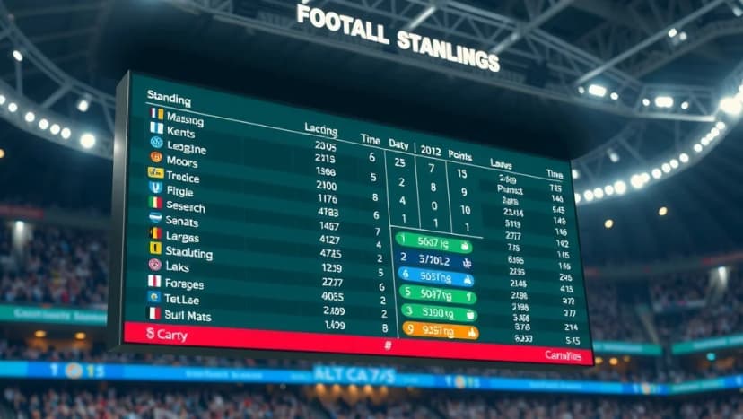 Poängställning i Englands herrlandslag i fotboll